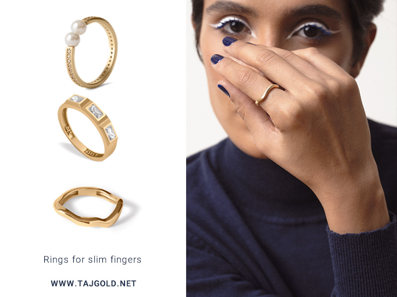 بهترین انگشتر برای انگشتان باریک